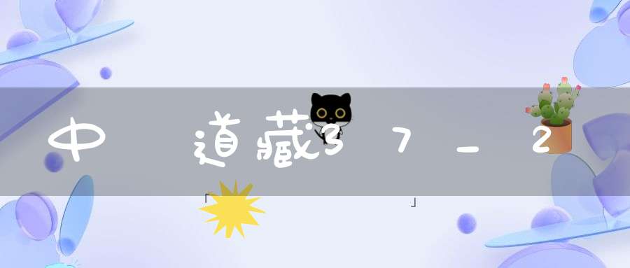 中華道藏37_2