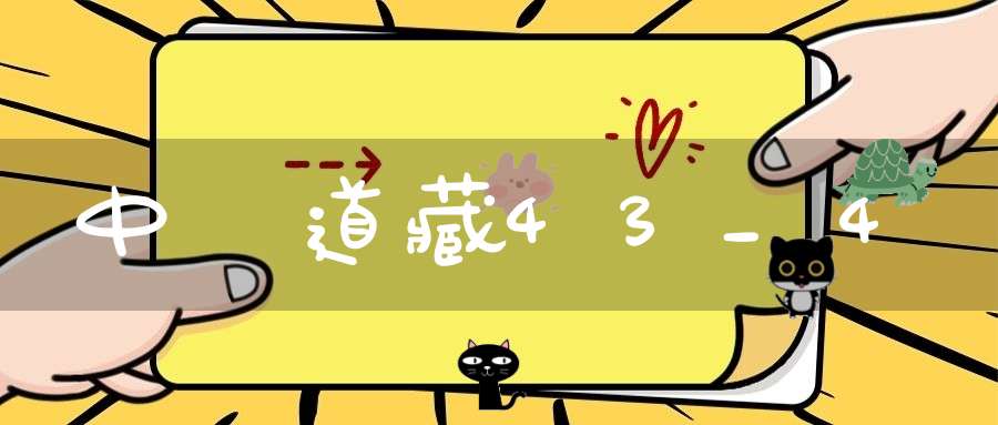 中華道藏43_4