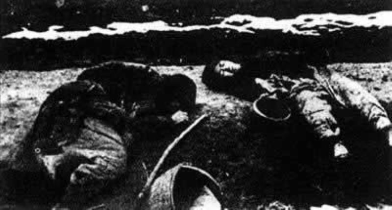 中國(guó)北方發(fā)生饑荒一萬(wàn)多兒童餓死