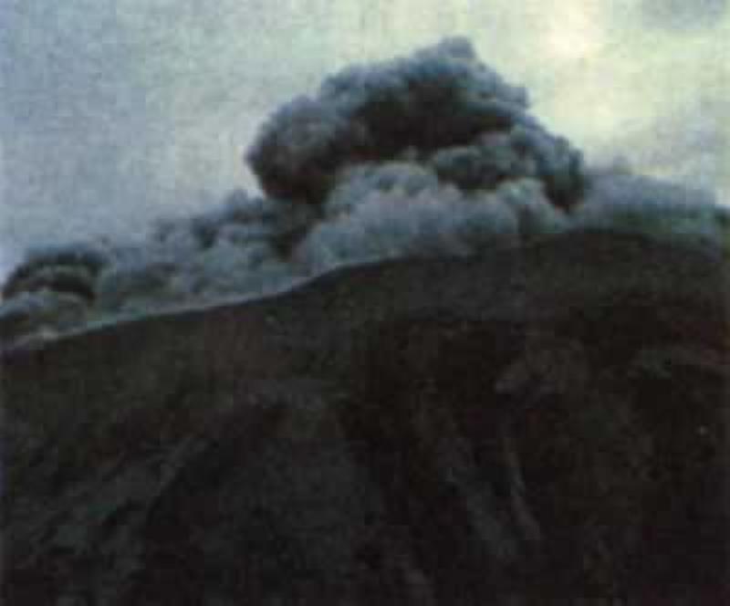 圣海倫斯火山爆發(fā)