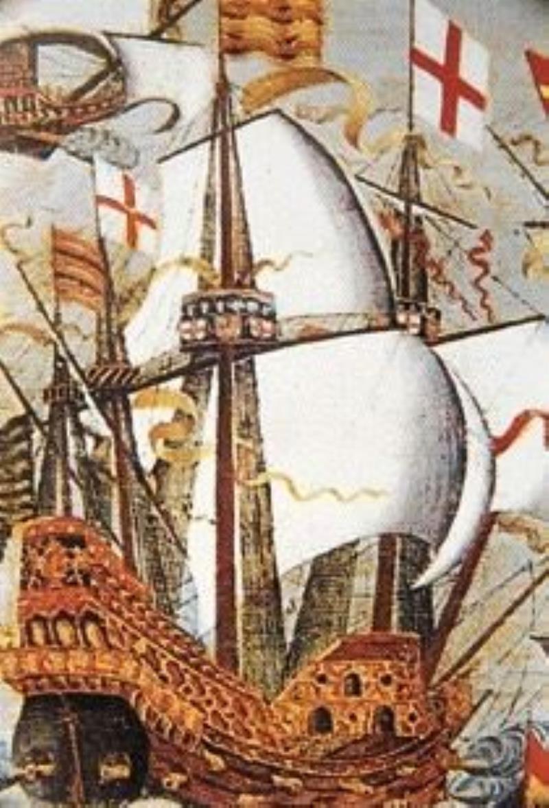 英國擊潰西班牙無敵艦隊