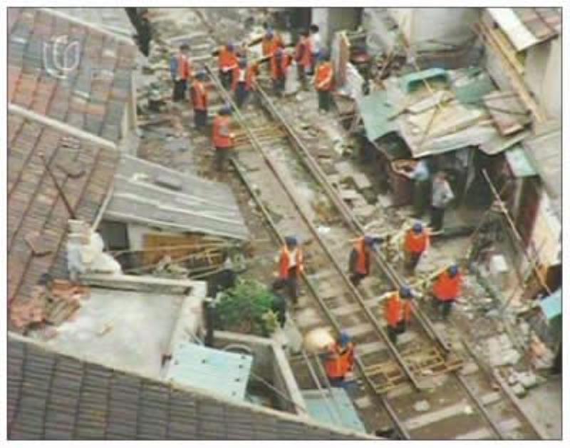 我國(guó)第一條鐵路淞滬鐵路正式通車運(yùn)營(yíng)