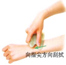 小兒便秘刮痧